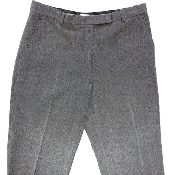 Vintage Armani Virgin Wool and Linen Italian Pants Y2K 90s 8  Black - Picture 4 of 7